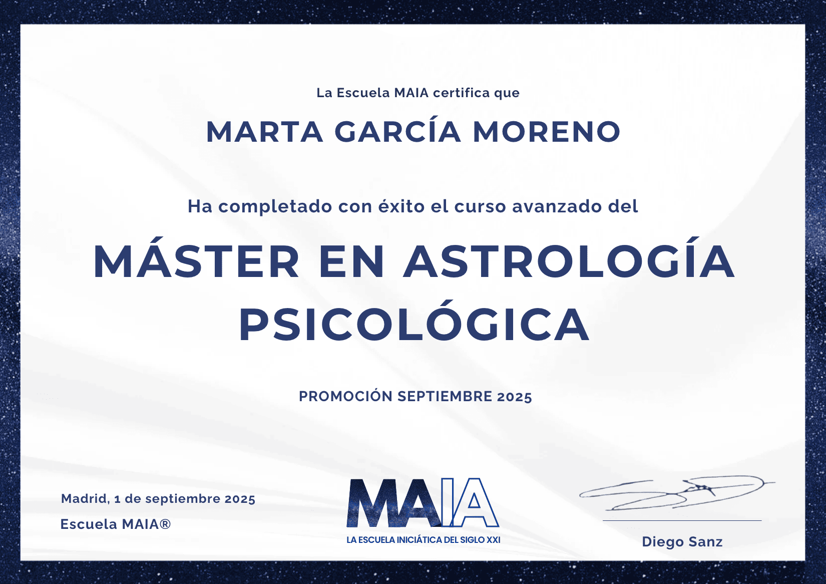 certificación curso astrología psicológica avanzada